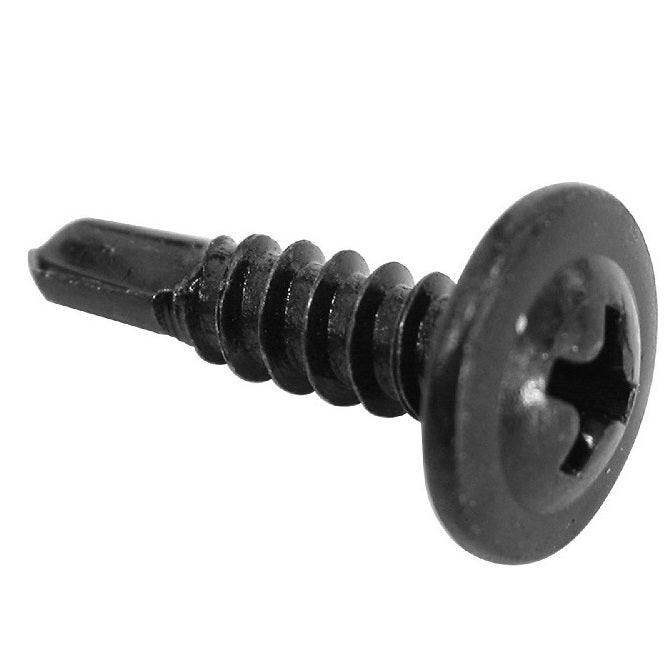 Self Drilling Screws - 6-20 - 3.5mm - 9.525 mm - 100 Pan Head - Steel Zinc Plated