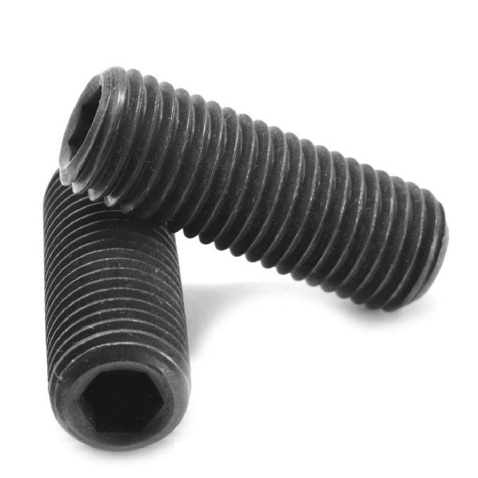 1038082 | SS016M-0030-AS (50 Pcs) --- Standard Cup Point Socket Set Screws - M1.6 - 1.6x0.35mm - 3 mm Alloy Steel DIN916 - Carbon Steel - Hardened GD14.9 Screw