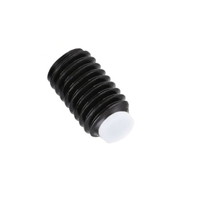 Acetal Tipped Socket Set Screws - M4 - 4x0.7mm - 16 mm  Alloy Steel - Carbon Steel