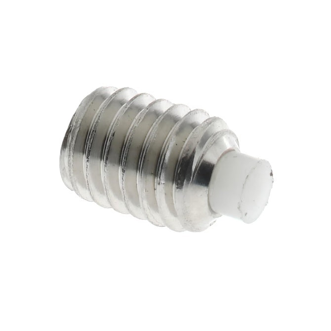 1098909 | SS120M-0400-S4-AT (Each) --- Acetal Tipped Socket Set Screws - M12 - 12x1.75mm - 40 mm - Stainless Steel 304 Similar to A2, 18-8 HRB80 Screw