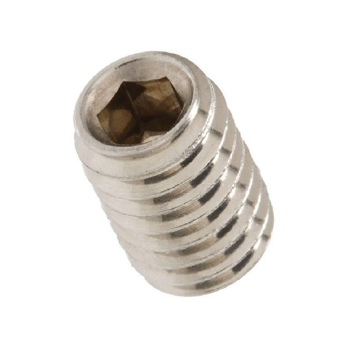 Standard Cup Point Socket Set Screws - M4 - 4x0.7mm - 8 mm   - Titanium - CP1 Commercially Pure