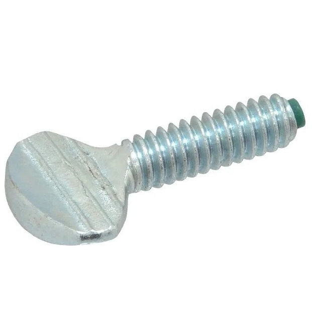 1065242 | THS048F-025-F-CZ-NT (Each) --- Thumb Screws - 10-32 UNF - 4.76mm - 25.4 - - Nylon Tip - Carbon Steel Zinc Plated Screw