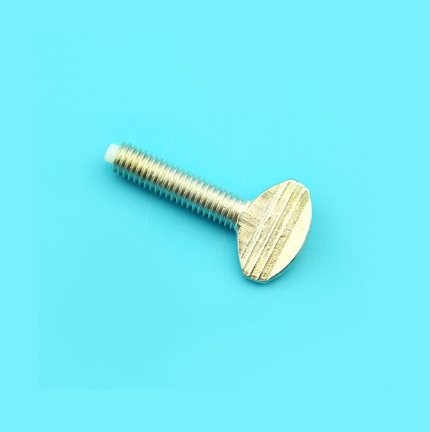 1055094 | THS042C-019-F-CZ-NT --- Thumb Screws - 8-32 UNC - 4.17mm - 19.05 - - Nylon Tip - Carbon Steel Zinc Plated Screw