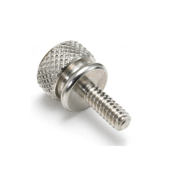 1043306 | THS028C-010-K-SS-WF --- Thumb Screws - 4-40 UNC - 2.85mm - 9.53x17.46 mm Knurled - Stainless Steel Screw