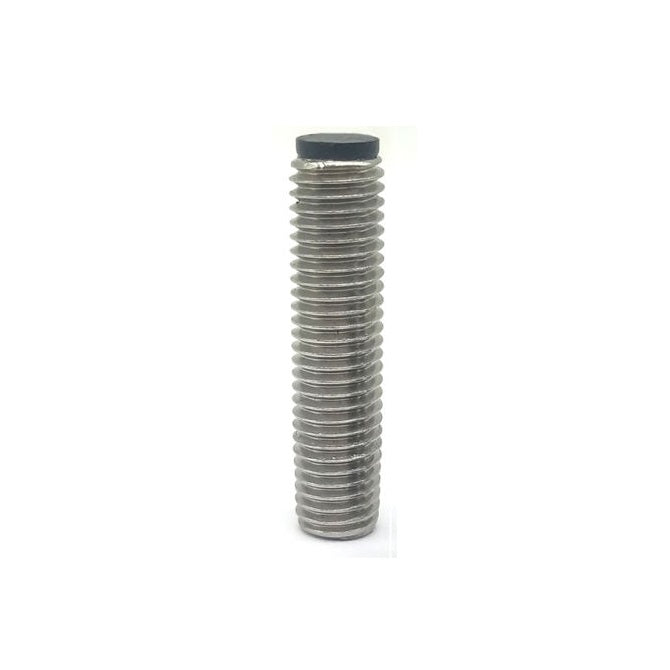 Urethane Tipped Socket Set Screws - M10 - 10x1.5mm - 40 mm - 304 Stainless Steel with 304 Stainless Steel tip
