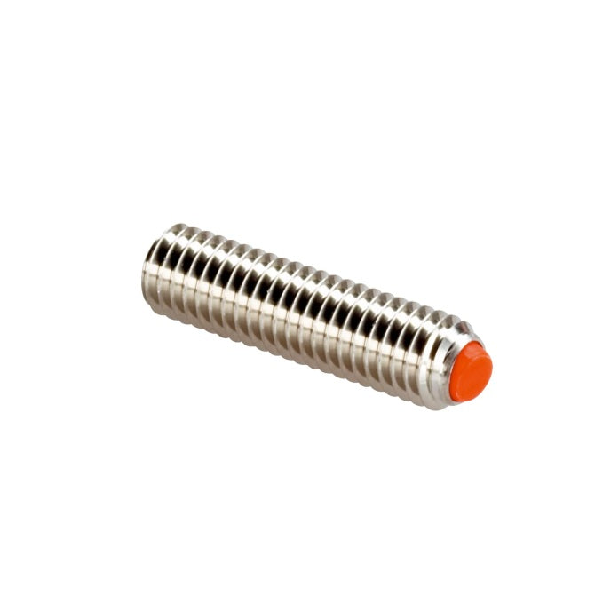 1097886 | SS120M-0200-S4-UT (Each) --- Urethane Tipped Socket Set Screws - M12 - 12x1.75mm - 20 mm - 304 Stainless Steel with 304 Stainless Steel tip Screw