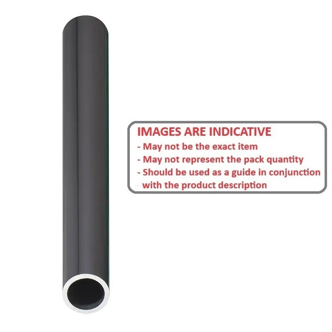 1139232 | 0R-0300-1000-P-AL-T33 --- Pipe Shafting - 30x15x1000 mm - Aluminium Shaft