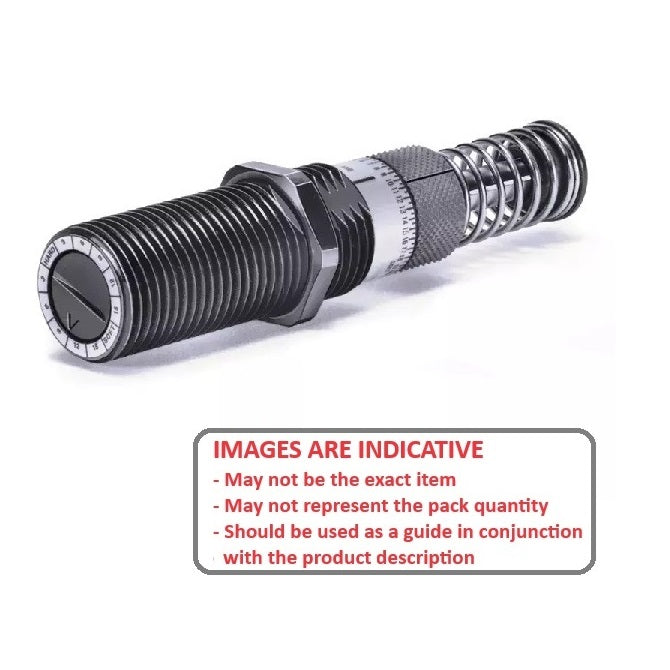 1132996 | ACEAS381RS --- Adjustable Shock Absorbers - 25.4 mm 1-12 UNF - 25.4mm - - 127.00 / 85.60 Miniature