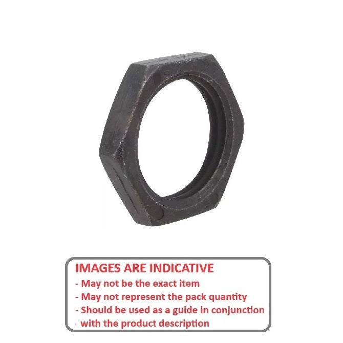 1225815 | ED100RS --- Hydraulic Accessories Shock Absorbers - Suitable Shock Absorber ED1RS 23.876x4.572 mm Hex Jam Nuts