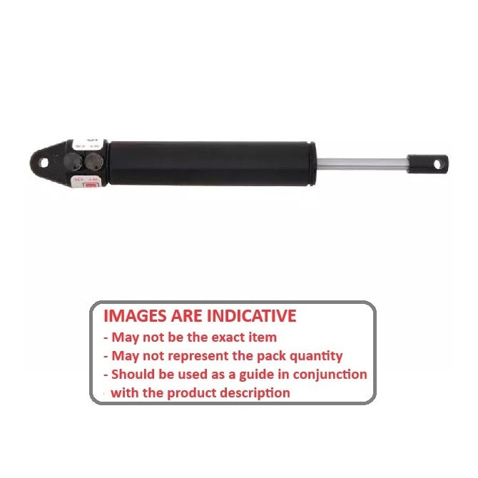 1161136 | ED120RS --- Double Acting Hydraulic Shock Absorbers - 50.8 mm Tension and Adjustable - 174.50 / 198.37