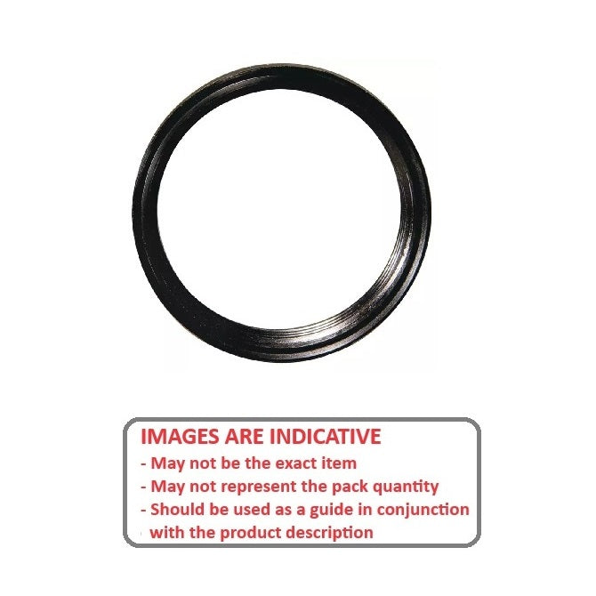 1226301 | ED400RS --- Hydraulic Accessories Shock Absorbers - Suitable Shock Absorber ED3RS / ED4RS 50.8 x 44.45 9.652 mm Flanges