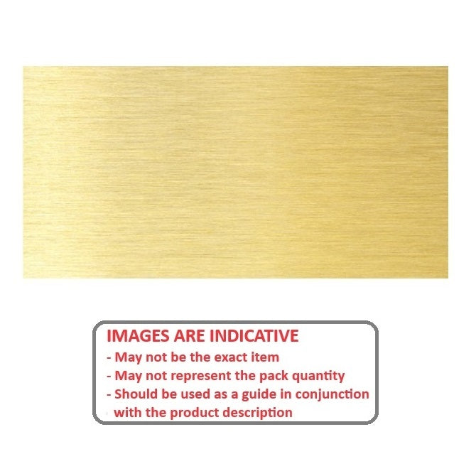 1000187 | SHM-0010-0100-3000-BR --- Brass Shim and Foil - 0.01x100x3000 mm - Brass
