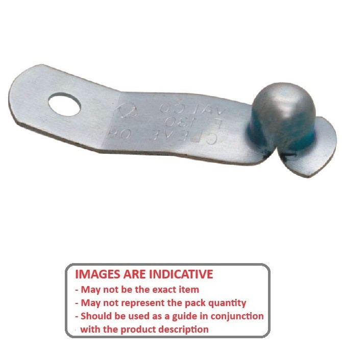1069978 | SBTN-0635-FL --- Flat Type Snap Buttons - 6.35x5.33x0.457 mm Snap Button
