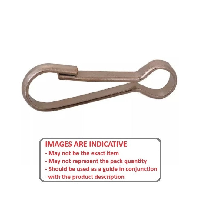 1145136 | BA-530RS --- Steel Wire Snaps - 34.925x3.962 mm - - Bodies