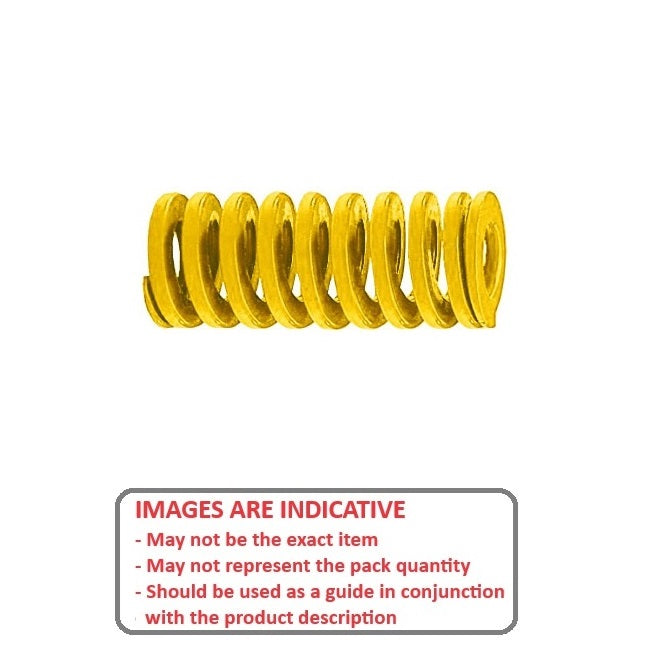 1089126 | DS-100-032-EHD --- Die Springs - 10x5x32 mm - Spring Steel