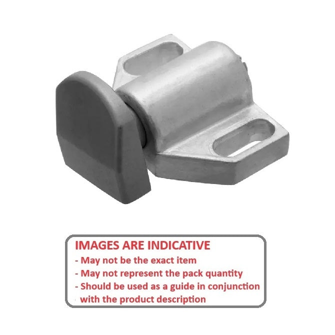 1072863 | DS-61RS --- Spring Flat Button Stops - 6.35 Kg - 38.1x25.4 mm