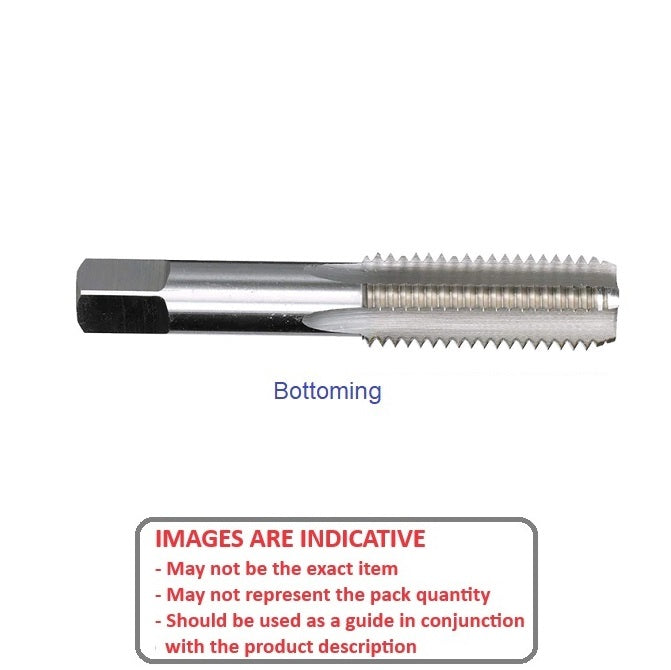 1042826 | TPC-028B-P-H --- Threading Tools - 6BA - 2.794mm - 0.530 mm / 47.93 TPI - Bottoming Hand Taps - High Speed Carbon Steel Tap