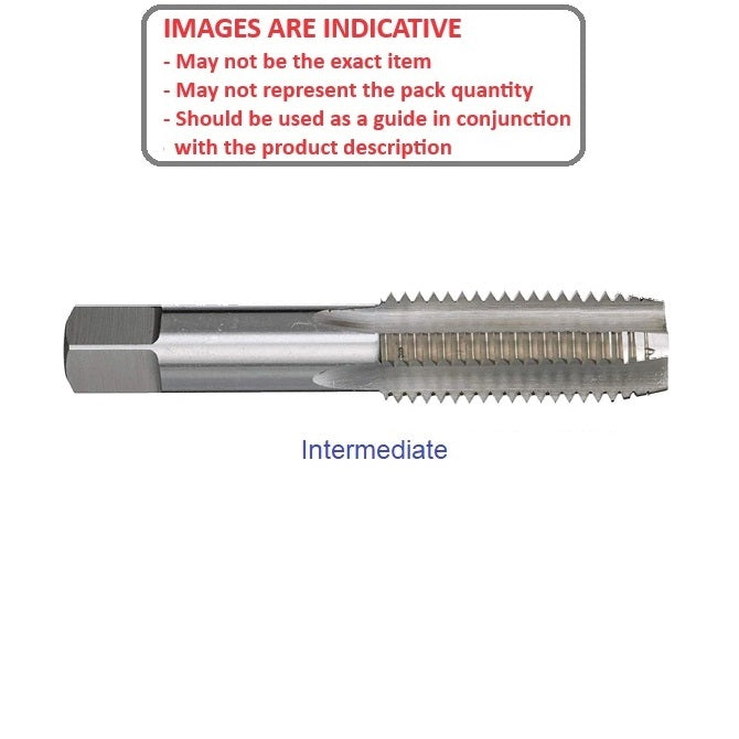 1048631 | TPC-032F-I-H --- Threading Tools - 5-44 UNF - 3.18mm - 0.577 mm / 44 TPI - Intermediate Hand Taps - High Speed Carbon Steel Tap