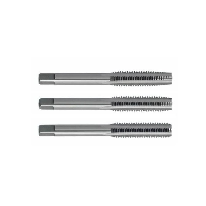 1040372 | TPC-020M-ST3-H --- Threading Tools - M2 - 2x0.4mm - 0.4 mm / 63.5 TPI - Set of 3 Hand Taps - High Speed Carbon Steel Tap Set