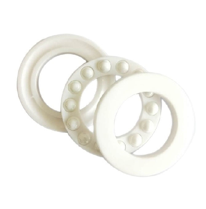 1140209 | CZR-T-0300-0470-G-ZR-51106 --- Thrust Ball Bearings - 30x47x11 mm / 32 mm Grooved - Ceramic Zirconia ZrO2 Balls and Races Bearing