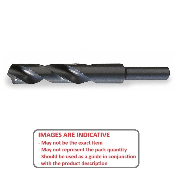 1083249 | DB-0873-R-0635 --- Drill Bits Tools - 8.73x6.35 - - Reduced Shank - High Speed Carbon Steel Drill Bit