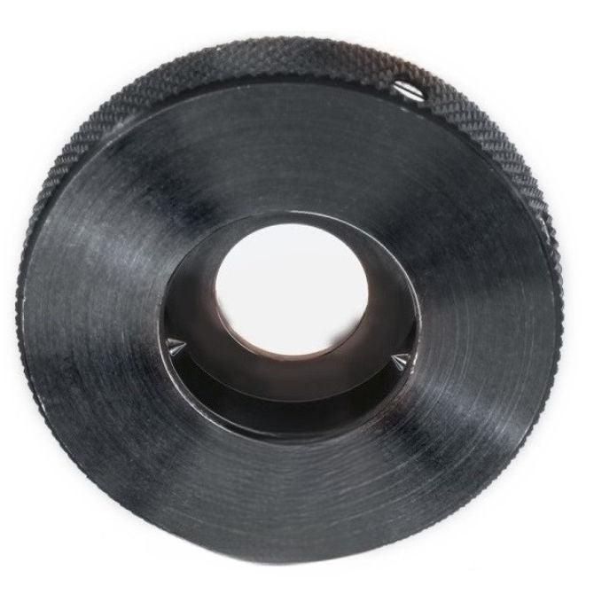 1114504 | DH-160-RND --- Button Die Holders Tools - 16 mm Round - Knurled Edges