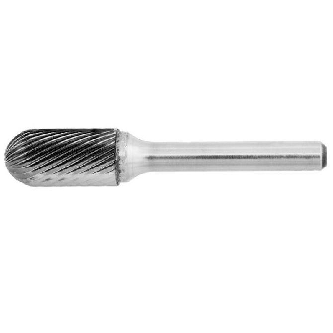1225128 | GAR61022RS --- Rotary Files Tools - Type Cylindrical - Radius End 6.35 - 15.875 Double Cut - Carbon Steel File
