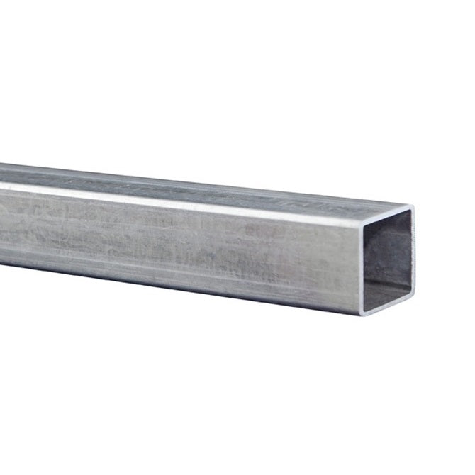 Square Tube - 2.38x1.67x304.8 mm - Aluminium