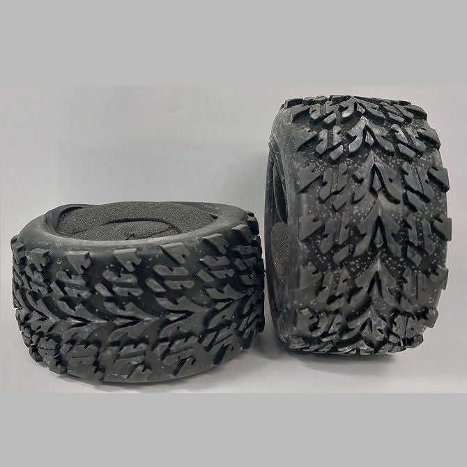 1226599 | TY-XM-085-52-C --- RC Car Tyres Hobby - Type Road Style Tread 85x52 mm Tenth Scale - Plastic Tyre