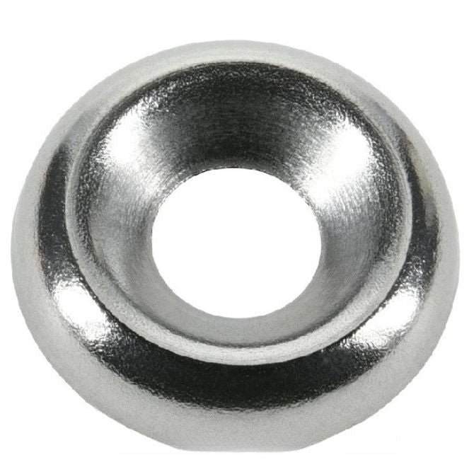 1061742 | W0050-CU-014-028-S3 (20 Pcs) --- Cup Washers - 5x14.3x2.8 mm - Stainless Steel 303 PV Similar to A2, 304, 18-8 Washer