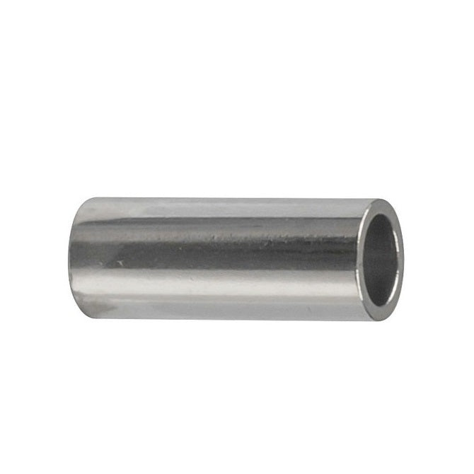 Through Bore Round Spacers - 2x4x1 mm - Brass - Nickel Plated