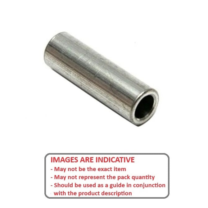 1059684 | W0049-F-008-191-AL (323 Pcs) --- Through Bore Round Spacers - 4.88x7.938x19.05 mm - Aluminium Spacer