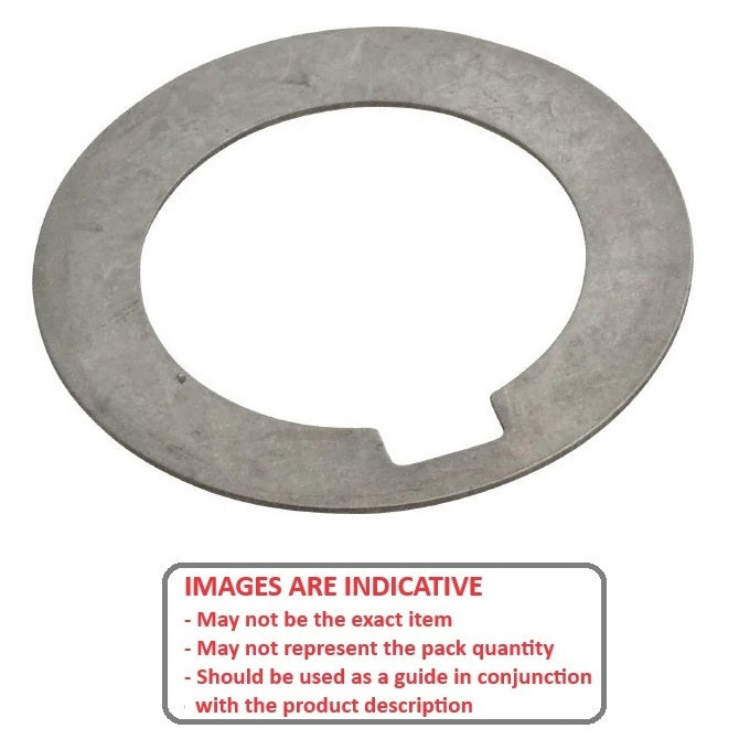 1110140 | W0159-F-025-0318-K-C (10 Pcs) --- Arbor Spacers - 15.875x25.4x3.175 mm - Carbon Steel Spacer