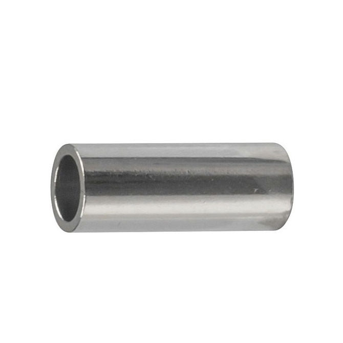 1039037 | W0020-F-004-100-BN (5 Pcs) --- Through Bore Round Spacers - 2x4x10 mm - Brass - Nickel Plated Spacer