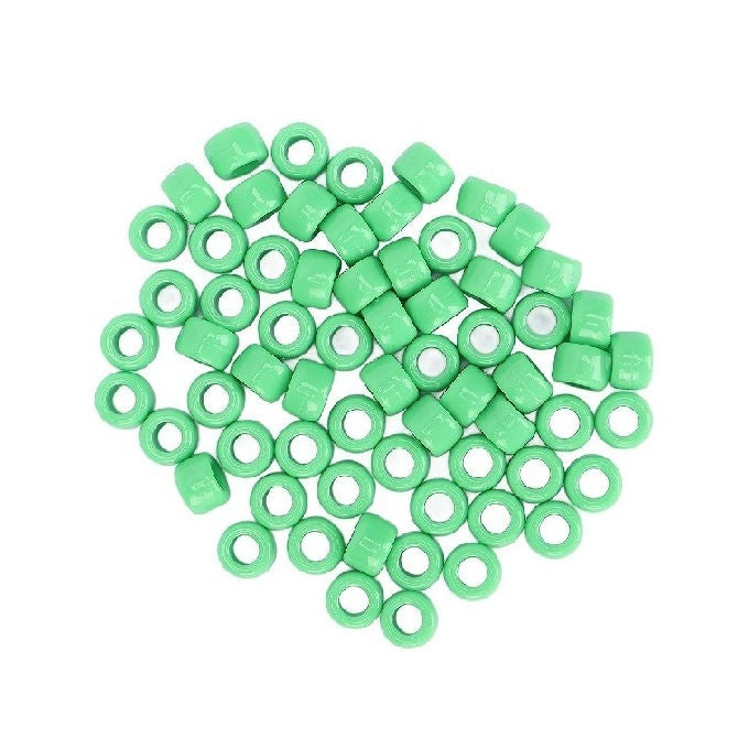 1041584 | W0024-F-005-020-PL (50 Pcs) --- Through Bore Round Spacers - 2.4x5x2 mm Hobby - Plastic Spacer