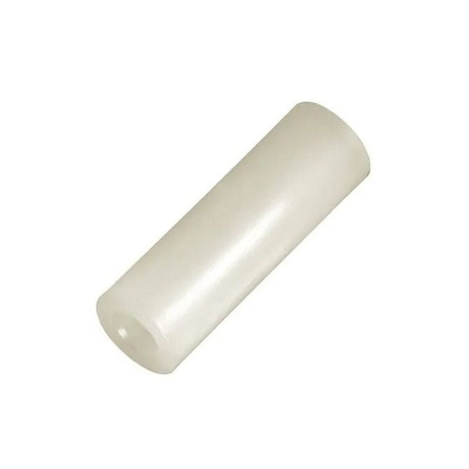 1061122 | W0050-F-010-300-NY (50 Pcs) --- Through Bore Round Spacers - 5x10x30 mm - Nylon Polyamide 6/6 Spacer
