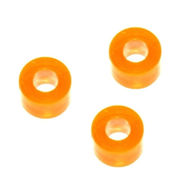 1038432 | W0019-F-005-020-PL (50 Pcs) --- Through Bore Round Spacers - 1.9x5x2 mm Hobby - Plastic Spacer