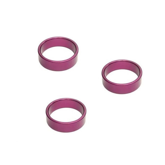 1043457 | W0029-F-005-023-PL (50 Pcs) --- Through Bore Round Spacers - 2.9x5.3x2.3 mm Hobby - Plastic Spacer