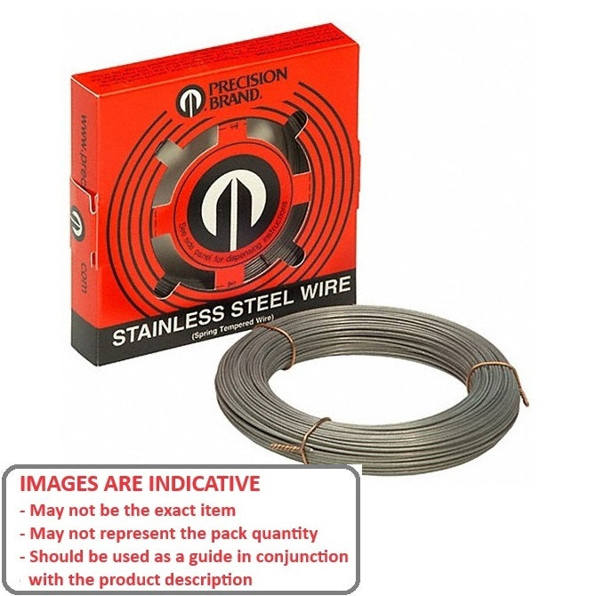 1040412 | WI-02032-017500-3 --- Coils Wire - 2.032 mm - 17.5 Mtr 302 Stainless - Stainless Steel 302 Similar to A2, 304, 18-8