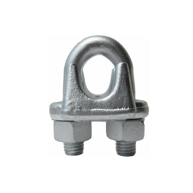 Carbon Steel Wire Rope Clips - 2.38 - 3.18 mm Hot galvanized steel 2