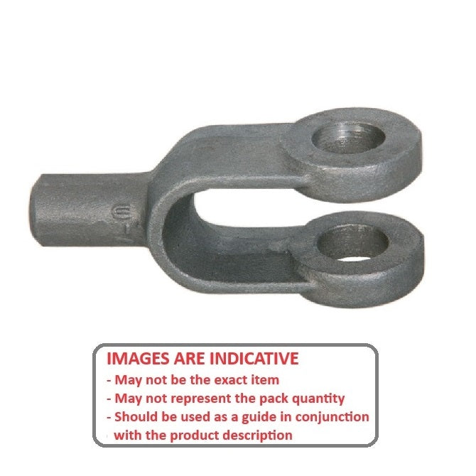 1161204 | YE-13RS --- Blank Yoke Ends - 50.8x7.94x8.73 mm - Steel