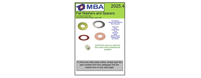 Free Washers & Spacers Catalogue