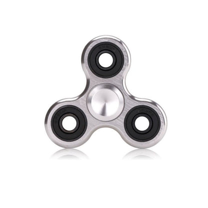 1227905 | FIDGET-SPINNER-AL-SI --- Promotional Items - Fidget Spinner - Silver Aluminium Body - Free running - Aluminium Body Game