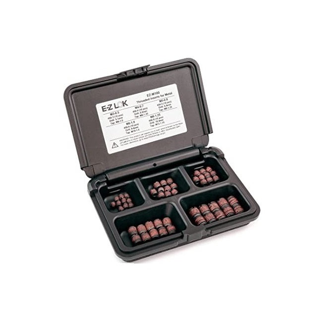 Assortments Thread Repair -  303 Stainless Steel Passivated Imperial - 10 off 10-24 UNC, 10 off 1/4-20 UNC, 10 off 5/16-18 UNC, 10 off 5/8-16 UNC, 6 off 1/2-13 UNC - Stainless Steel 303 PV Similar to A2, 304, 18-8 