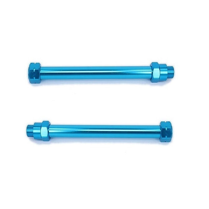 1223351 | AXLE-8-BL --- Accessories Hobby - Axle Blue - 1/8 Scale Car and Buggy