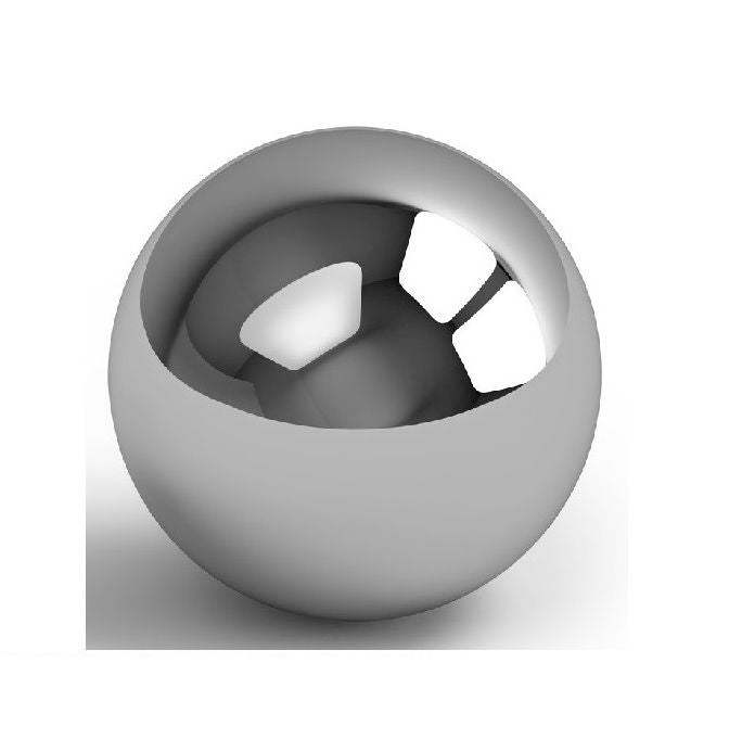 1063697 | BL-00500-S6-G200 (50 Pcs) --- Metallic Balls - 5 mm 316 Stainless - ISO 3290 Grade 200 Ball