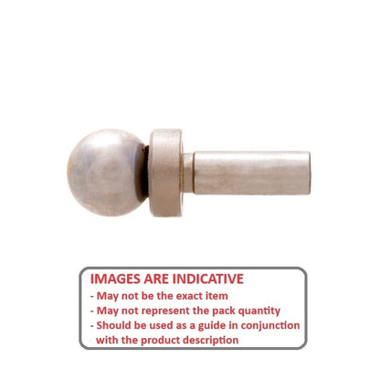 1100842 | BCHK-01270-S440 (Each) --- Checking Balls - 12.7x6.342x23.876 mm - Stainless Steel Ball