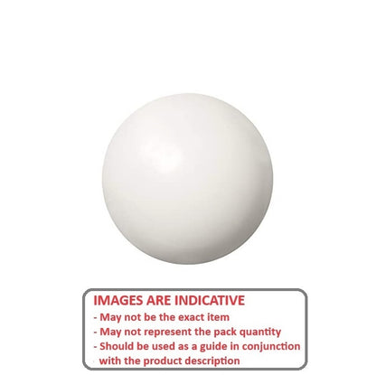 1039864 | BL-00238-AC (PK-20) --- Plastic Balls - 2.38 mm Acetal - Grade 1 Ball