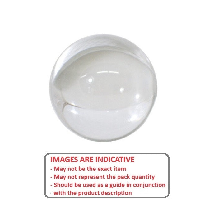 1036686 | BL-00159-ACR (PK-100) --- Plastic Balls - 1.59 mm Acrylic - Grade 3 Ball