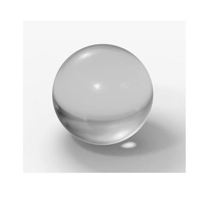 1001665 | BL-00035-FS-G25 (PK-5) --- Glass Balls - 0.35 mm Fused Silica - AFBMA Grade 25 Ball